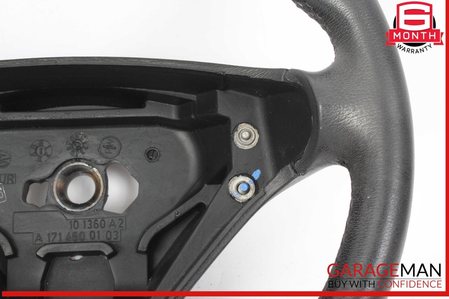 05-08 Mercedes W203 C230 SLK350 SLK280 Front Left Side Steering Wheel Black OEM