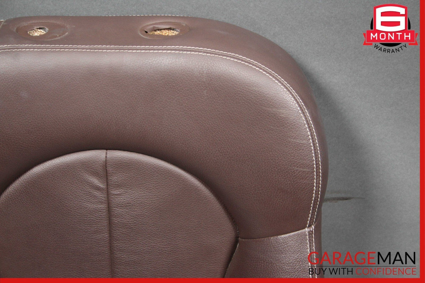 03-09 Mercedes W209 CLK320 CLK500 Front Right Side Top Upper Seat Cushion Brown