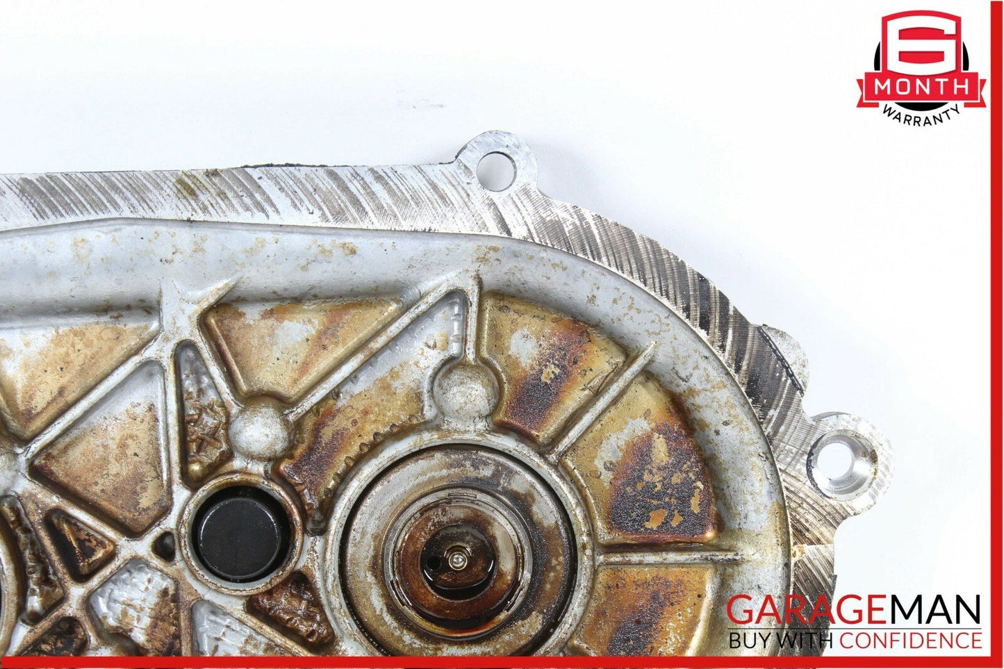 06-10 Mercedes E350 R350 S550 Front Left Side Engine Timing Chain Cover Plate