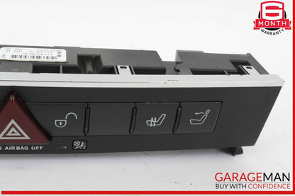 05-11 Mercedes R171 SLK300 Dash Hazard Light Seat Heat ESP Lock Switch Control