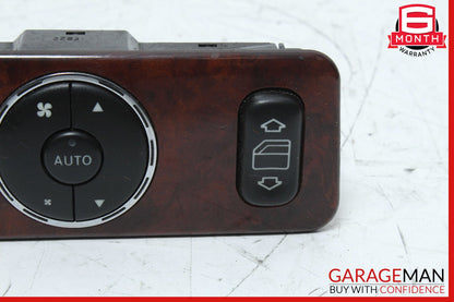02-05 Mercedes W163 ML350 ML500 Rear AC Heater Climate Control 1638200426 OEM