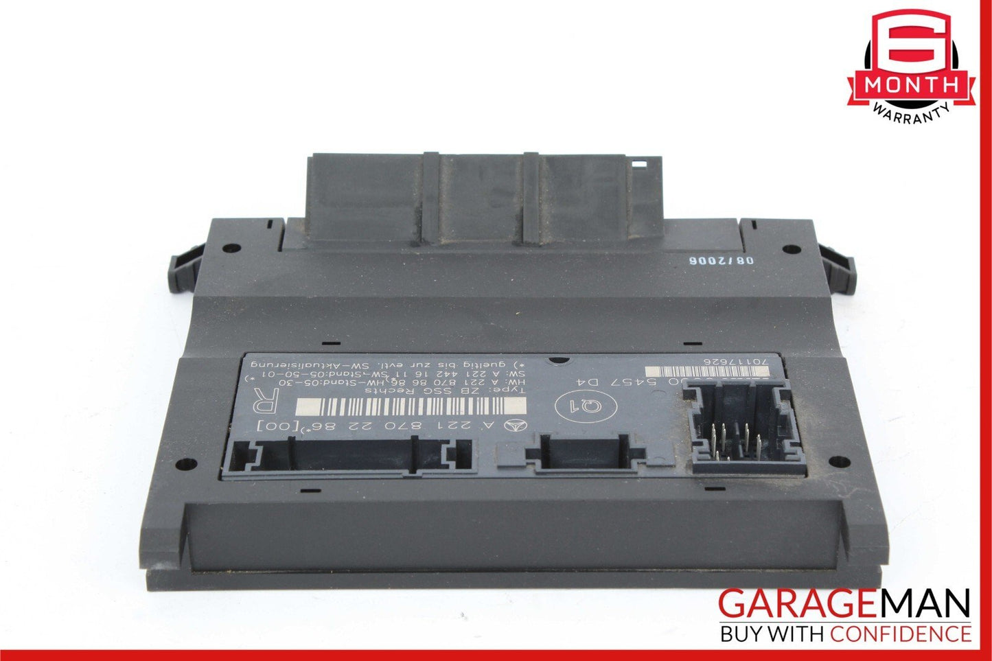 07-13 Mercedes W221 S550 S400 Front Right Side Under Seat Control Unit OEM