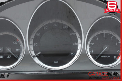 08-11 Mercedes W204 C300 C350 Instrument Speedometer Cluster OEM