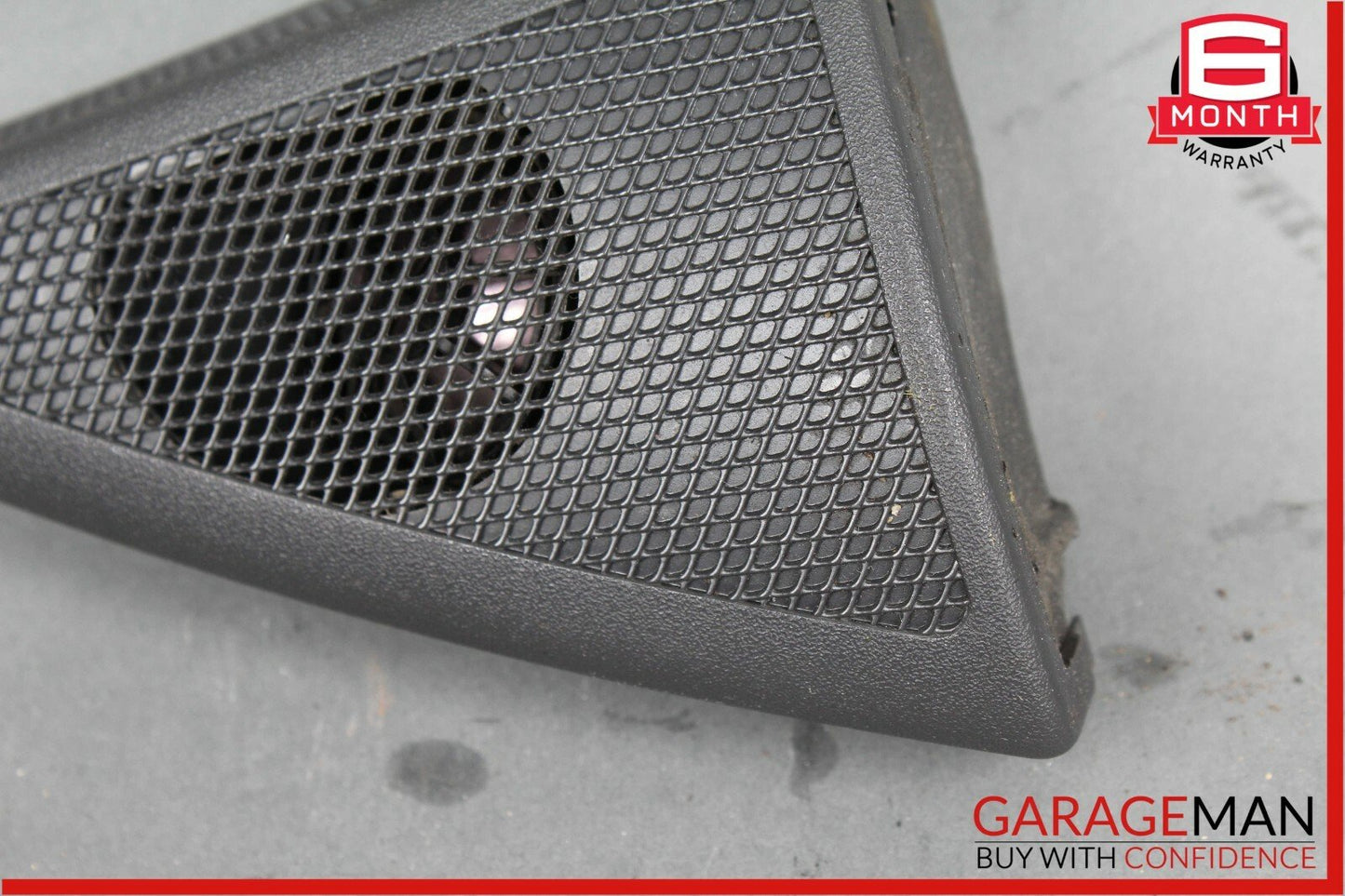 03-09 Mercedes W211 E320 Tweeter Speaker Cover Right Passenger Side Black OEM