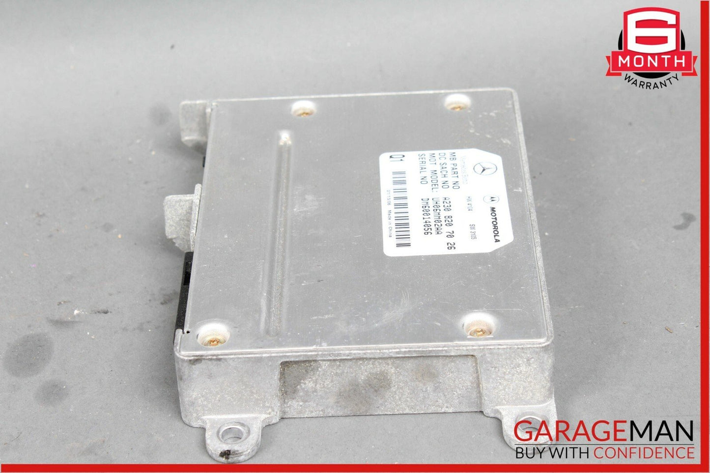 07-09 Mercedes R230 SL550 CLS500 Voice Phone Telephone Communication Module OEM