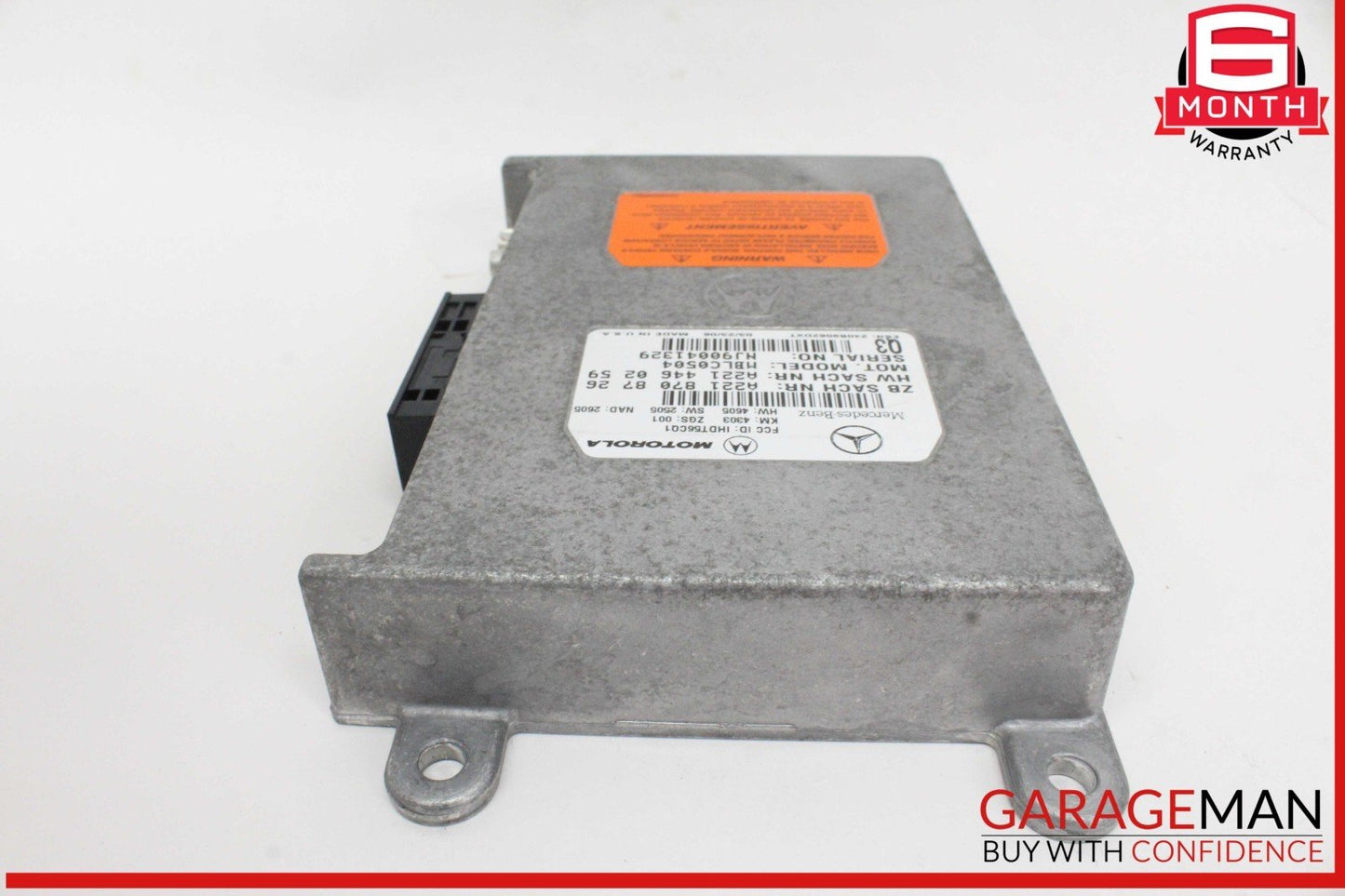 Mercedes W164 ML350 Voice Communication Control Module Unit 2218708726 OEM