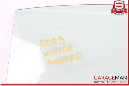08-12 Honda Accord LX-P Rear Right Door Window Auto Glass OEM