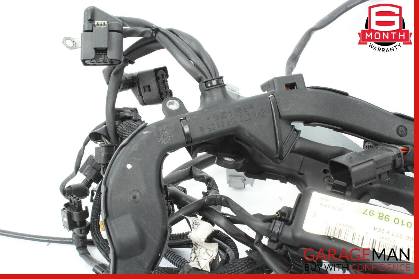 10-11 Mercedes W204 C300 3.0L Main Engine Motor Harness Wire Wiring Assembly OEM
