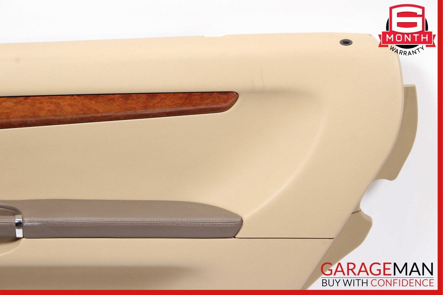 06-10 Mercedes W251 R350 Rear Right Passenger Side Interior Door Panel Brown OEM