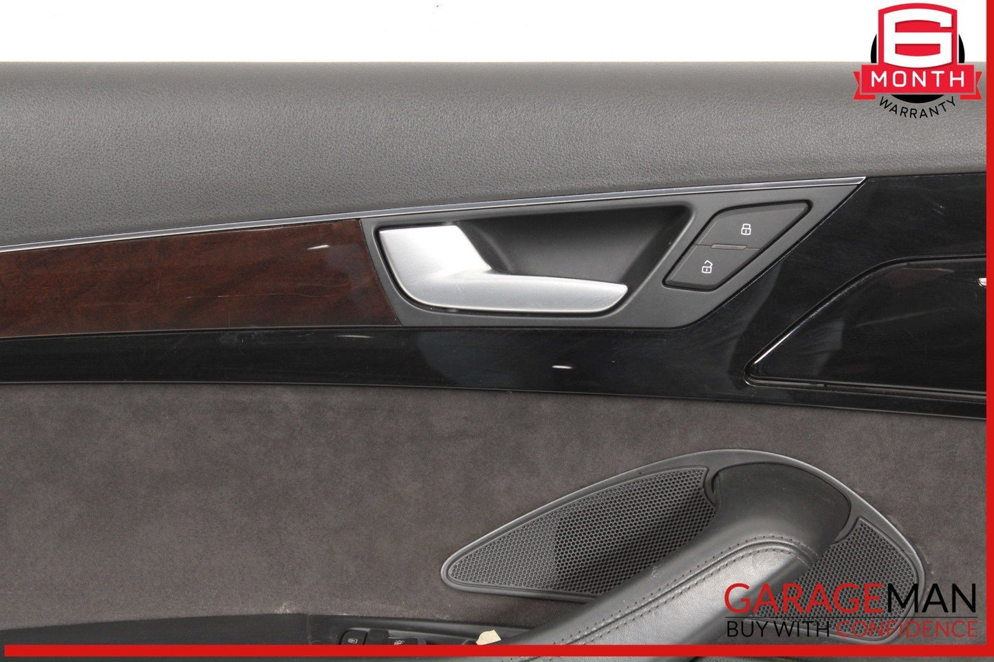 11-17 Audi A8 S8 Rear Left Driver Side Door Cover Panel Trim Assembly OEM