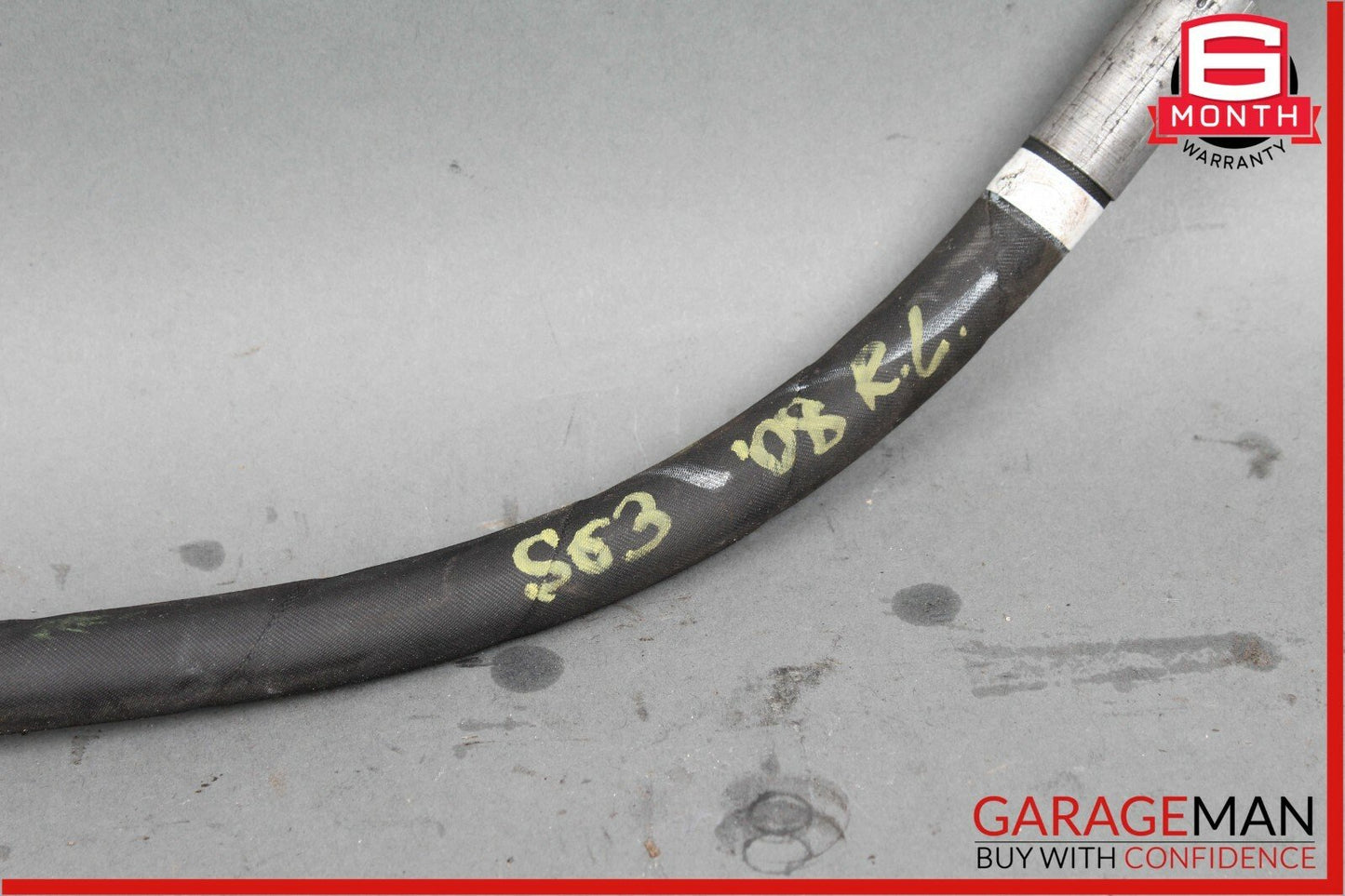 07-13 Mercedes W221 S63 Rear Left ABC Hydraulic Pipe Hose OEM