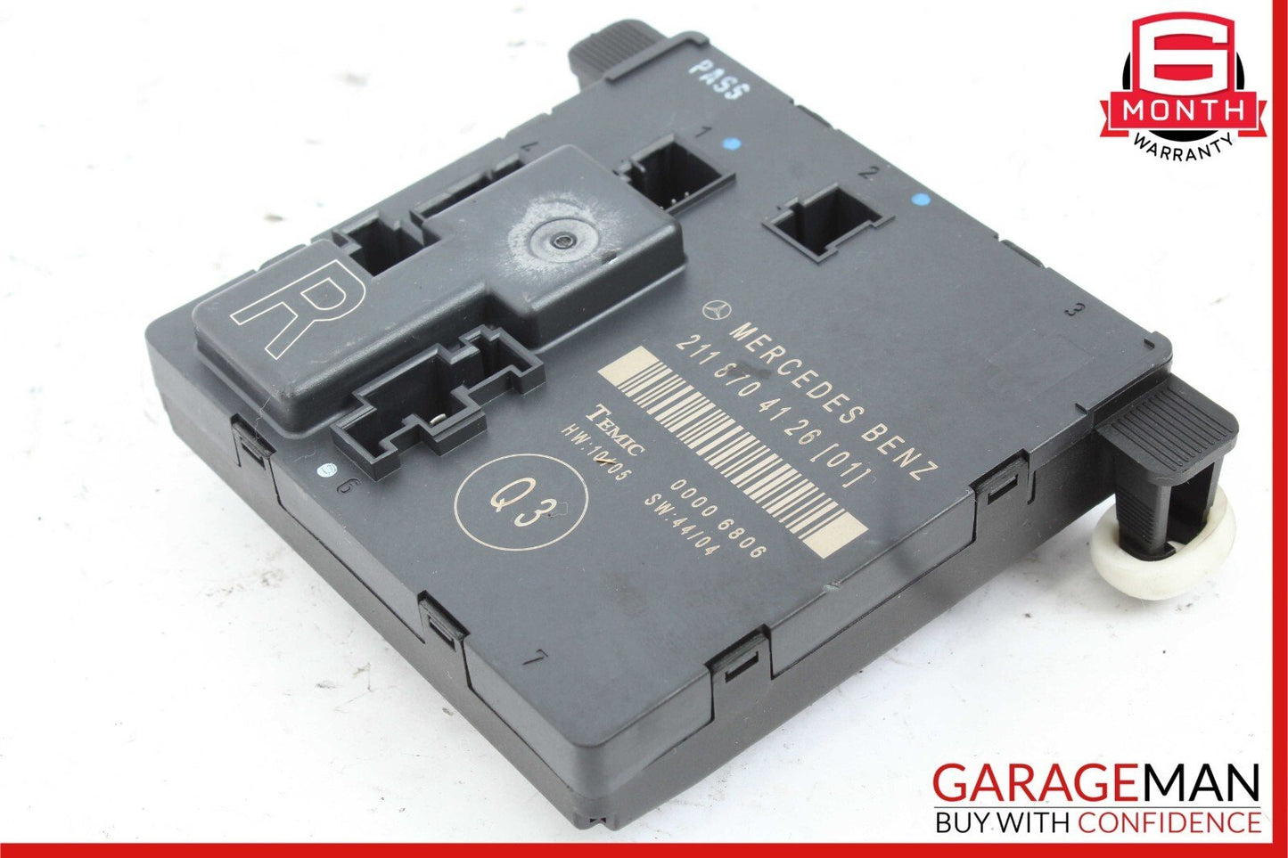 03-09 Mercedes W211 E350 E550 E63 AMG Rear Right Side Door Control Module Unit