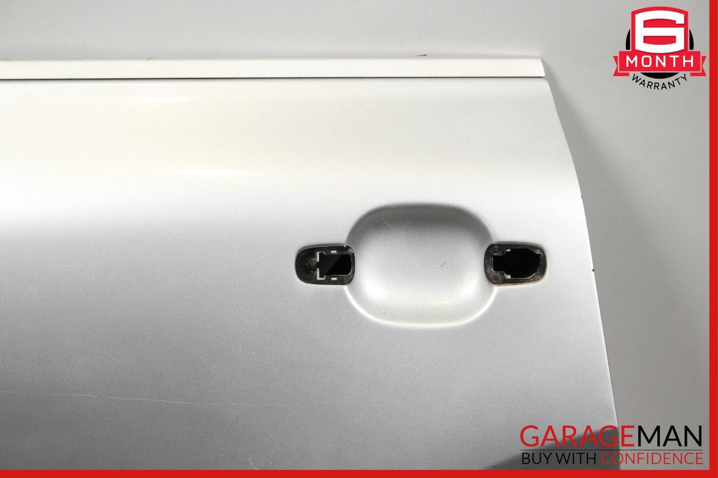 03-06 Porsche Cayenne 955 Rear Left Driver Side Exterior Door Shell Panel Silver