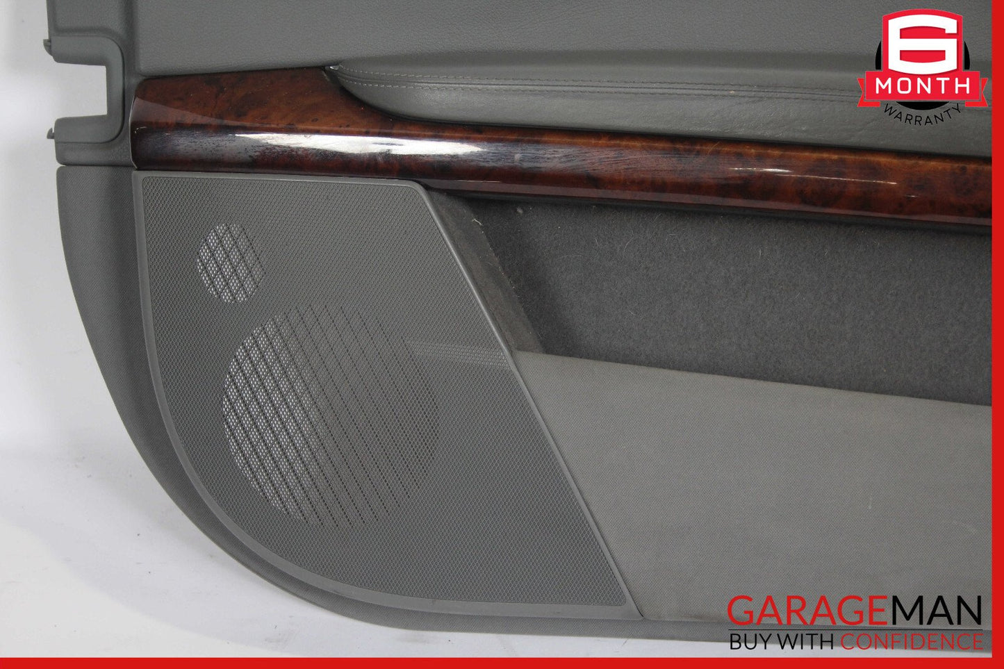 07-10 Mercedes W216 CL550 Front Left Side Interior Door Trim Panel Gray