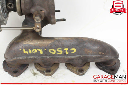 12-15 Mercedes W204 C250 1.8L Turbo Charger Turbocharger Manifold Assembly OEM
