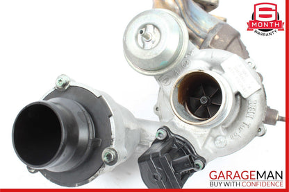 12-15 Mercedes C250 SLK250 1.8L M271 Turbo Turbocharger Manifold Assembly
