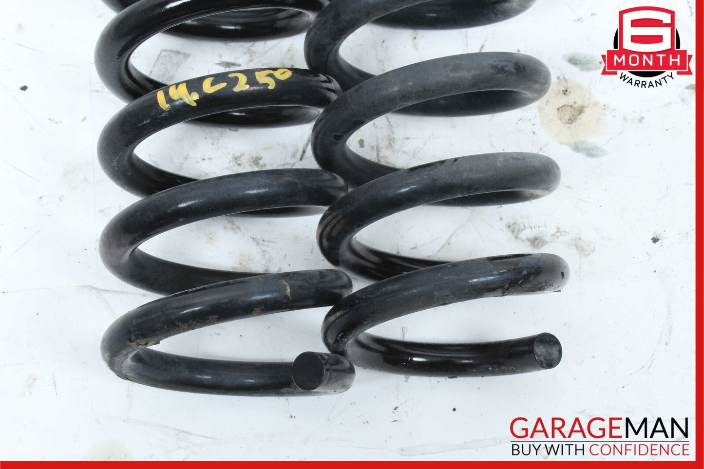08-14 Mercedes W204 C250 Rear Left & Right Shock Absorber Coil Spring Set OEM