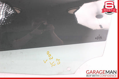 03-12 Mercedes R230 SL500 SL600 Front Left Driver Side Door Window Auto Glass