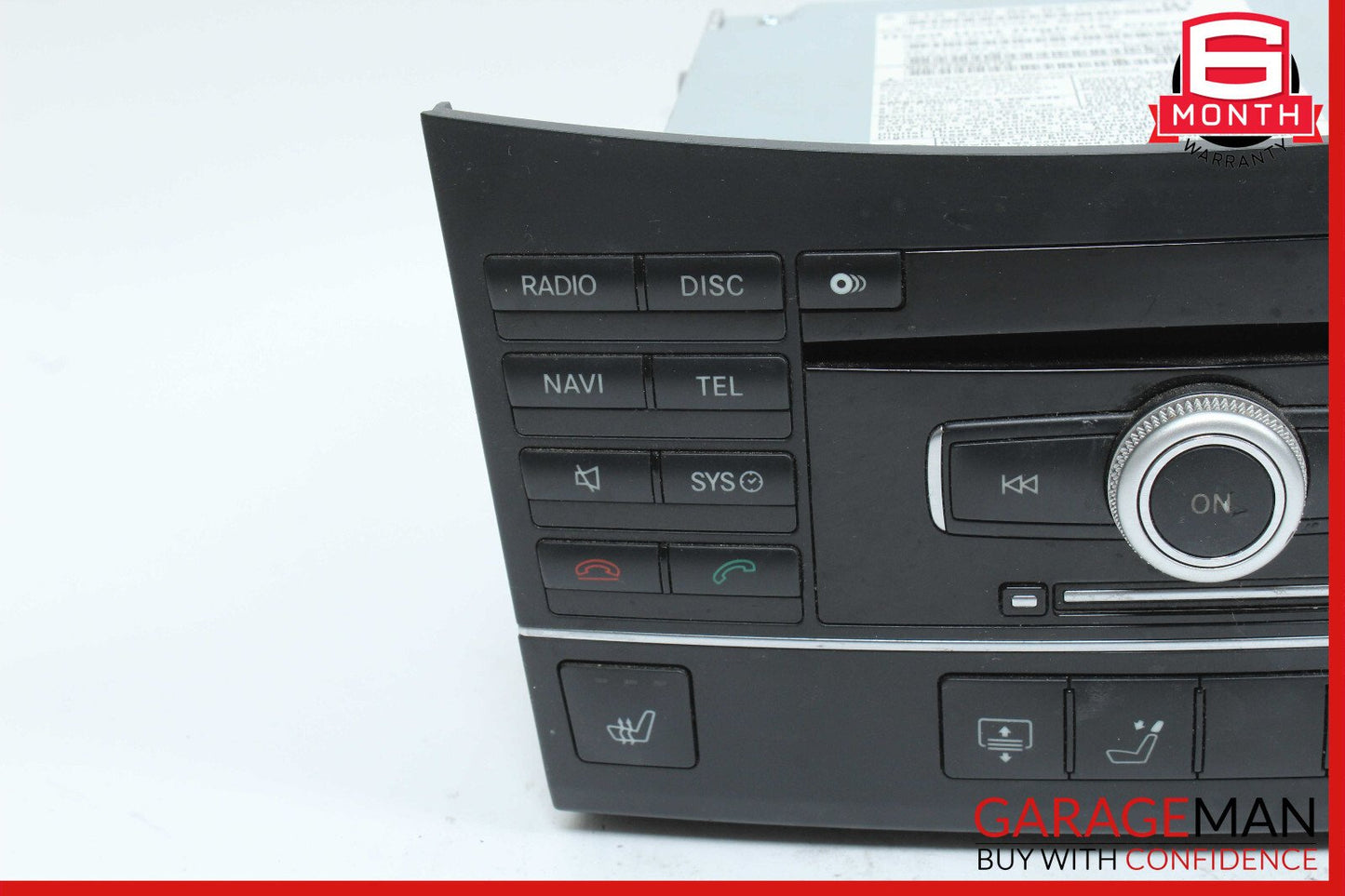 10-11 Mercedes W212 E350 E550 E63 AMG Command Head Unit CD Changer Radio OEM