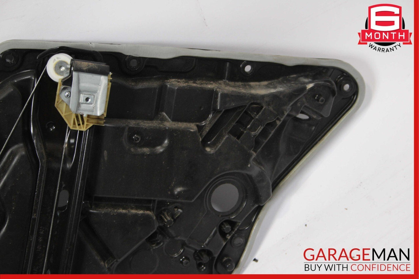 15-20 Mercedes W205 C300 C63 Rear Left Side Door Window Regulator Frame Plate