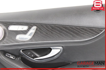 15-20 Mercedes W205 C300 C43 AMG Front Right Side Interior Door Panel Cover OEM