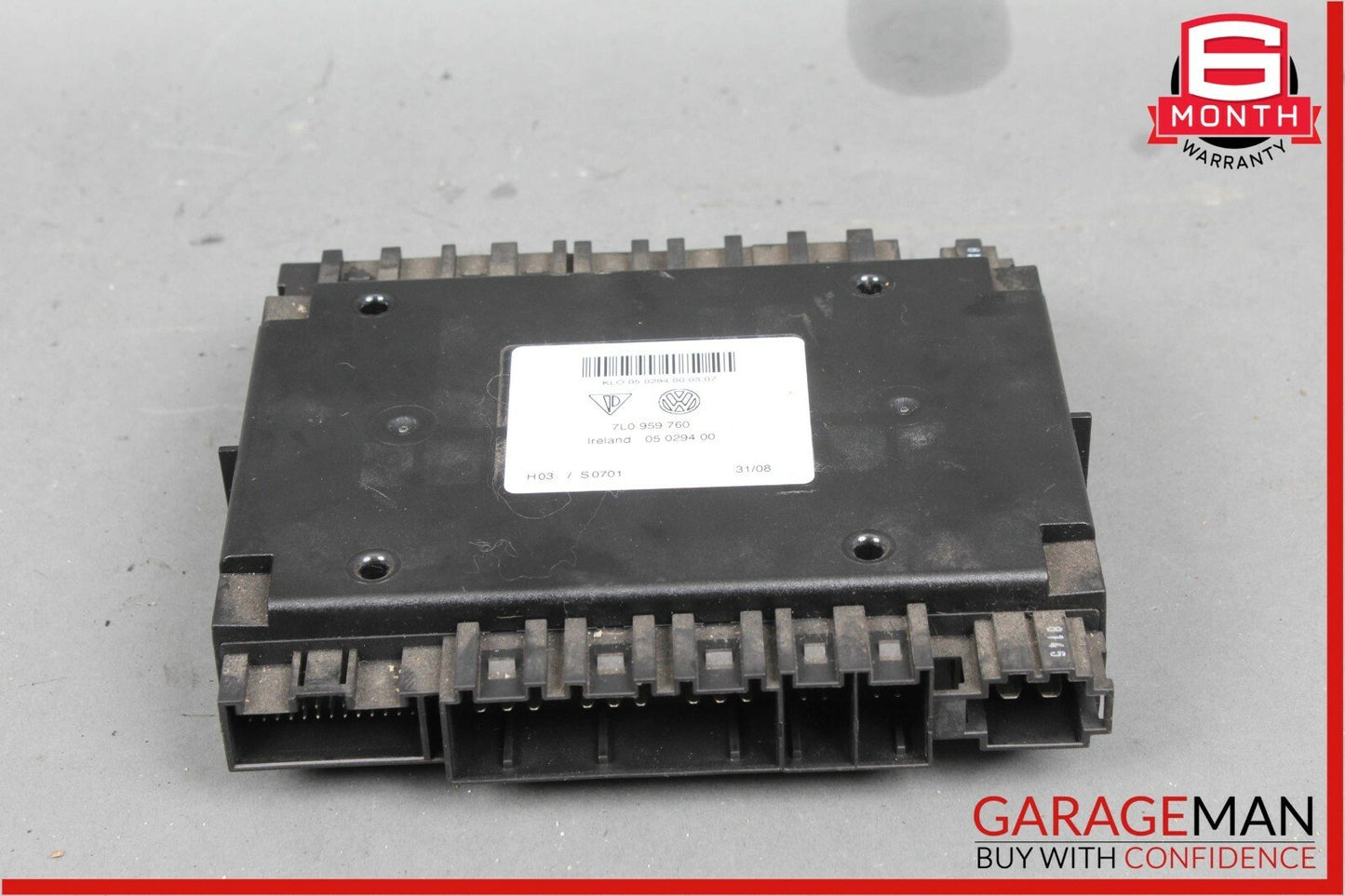 08-10 Porsche Cayenne 957 Front Left / Right Side Seat Adjustment Memory Module