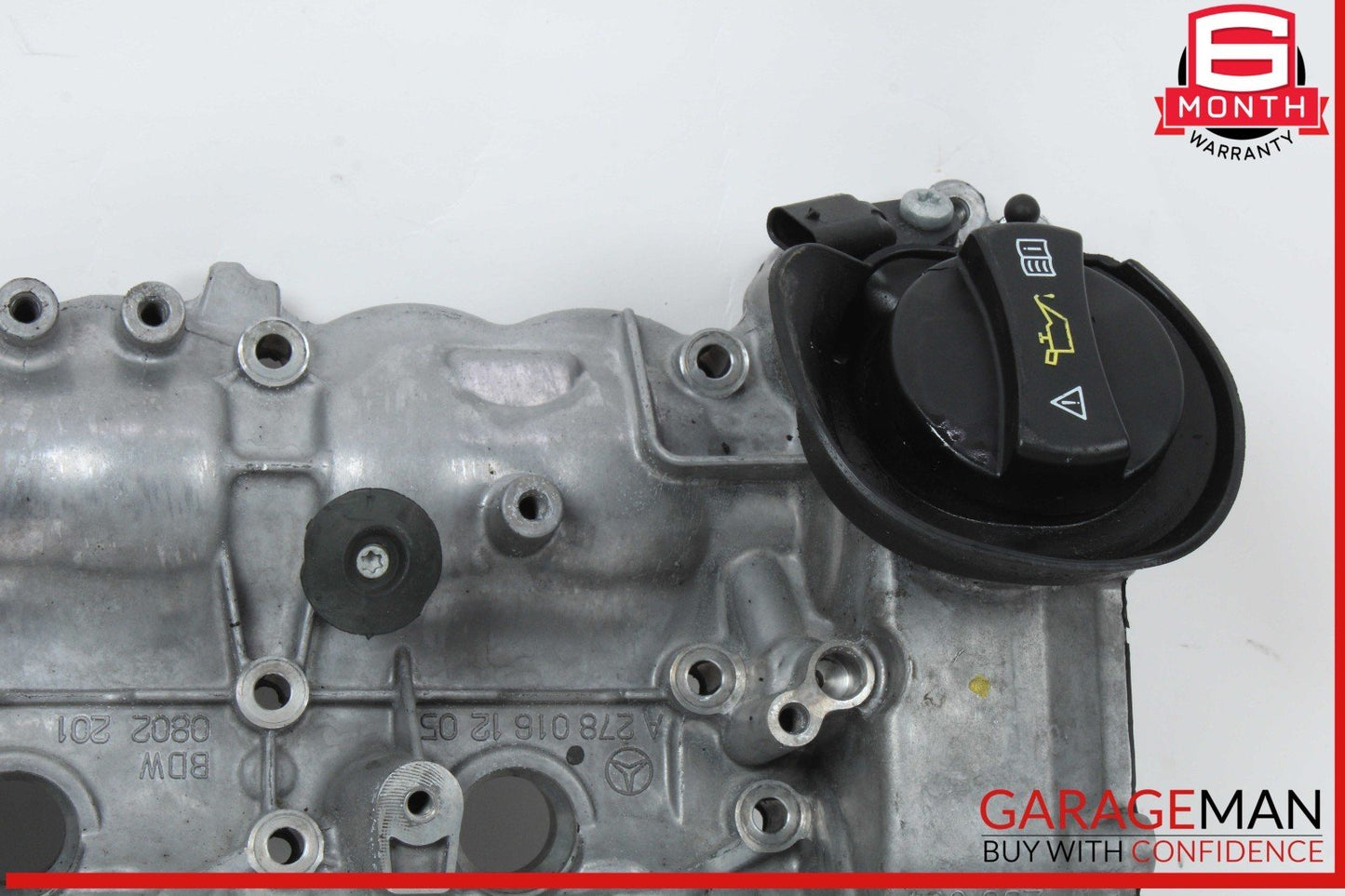 11-20 Mercedes X166 GL450 E550 S550 Right Passenger Cylinder Head Cover OEM