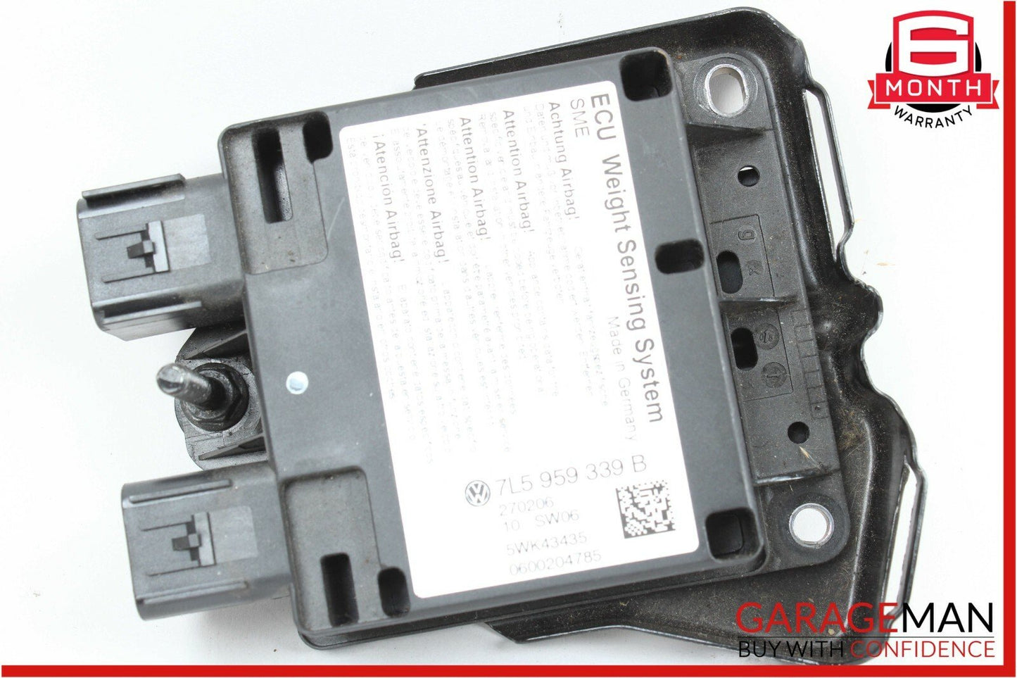 03-10 Porsche Cayenne 955 957 Weight Sensor Control Unit Module OEM