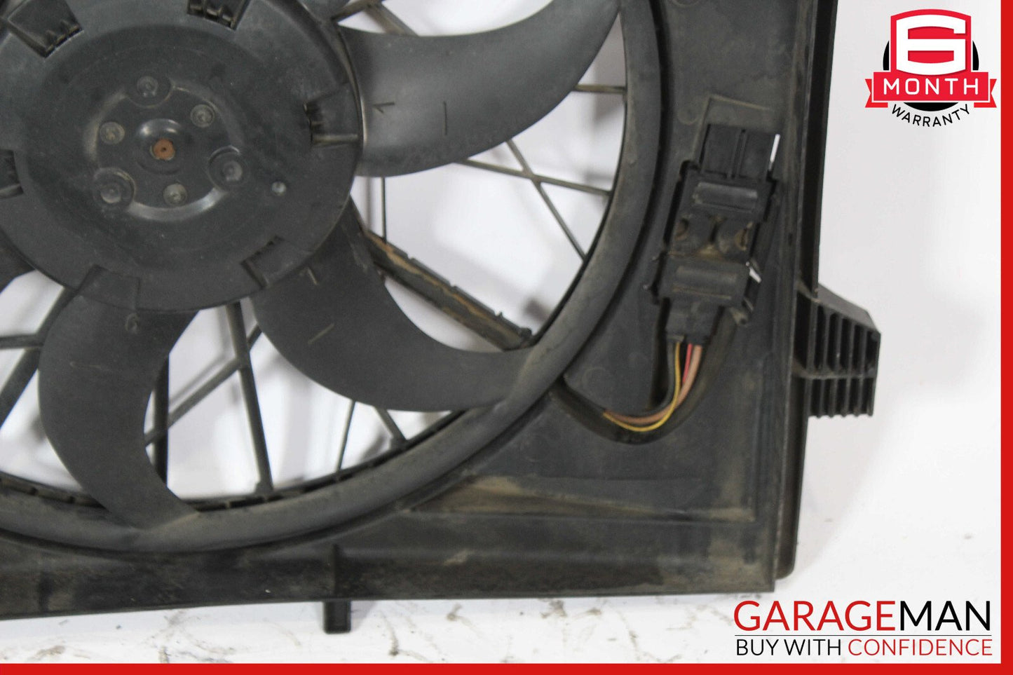 03-12 Mercedes R230 SL550 SL500 Engine Motor Cooling Radiator Fan Assembly OEM