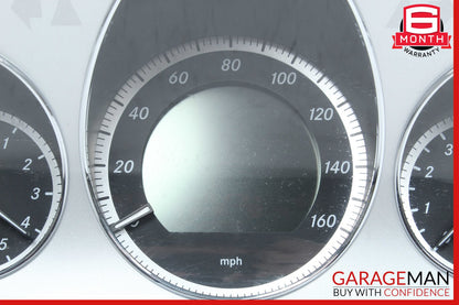 10-13 Mercedes W212 E350 E550 Instrument Cluster Speedometer 2129005903 OEM