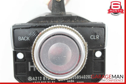 10-13 Mercedes W212 E350 E550 E63 Console Head Unit Controller Knob Multi Switch