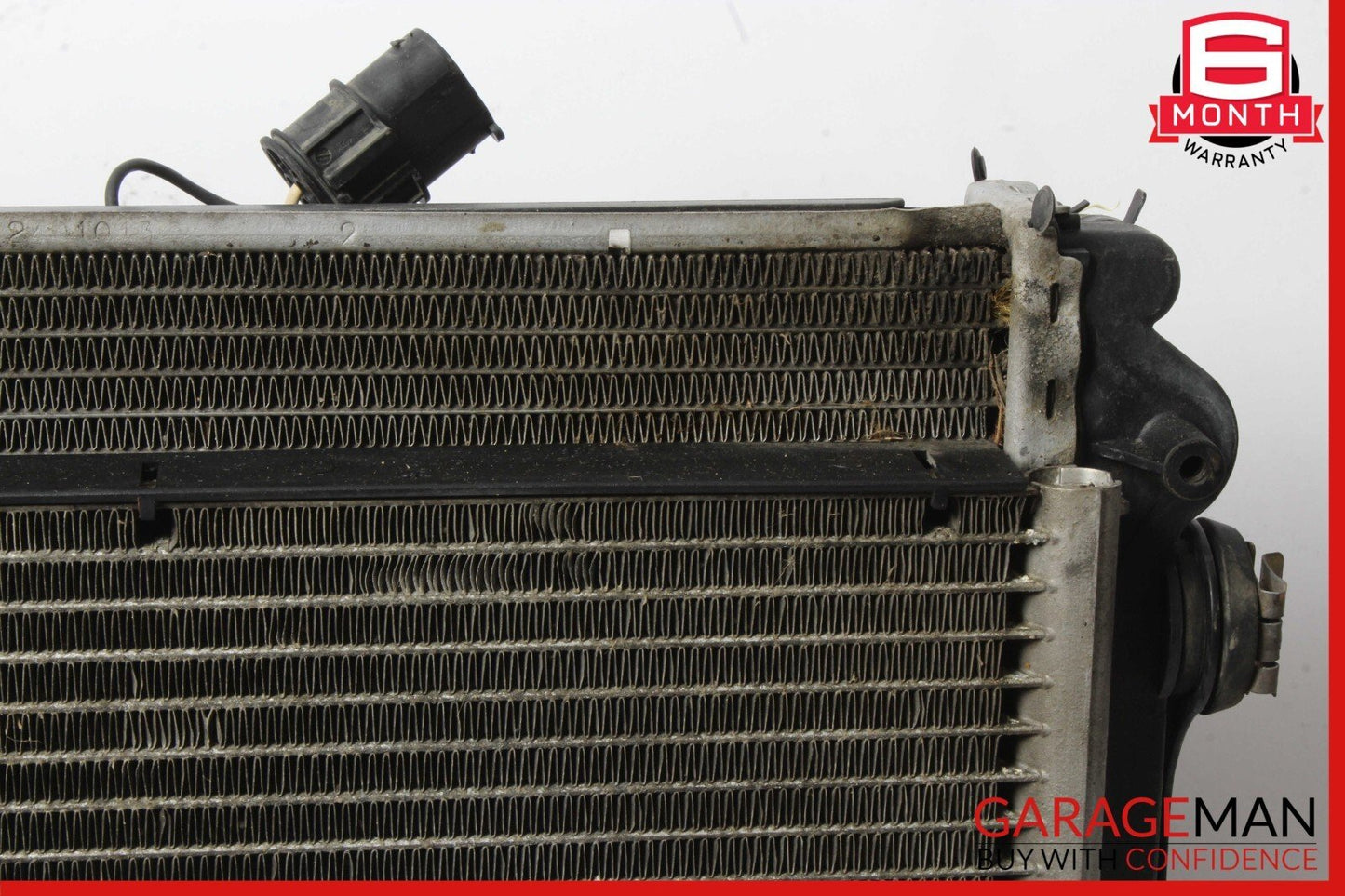 97-05 Porsche Boxster 986 Left Engine Cooling Radiator AC Air Condenser Assy OEM
