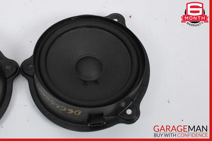 06-11 Mercedes W219 CLS500 Right & Left Side Door Sound Audio Speakers Set of 2