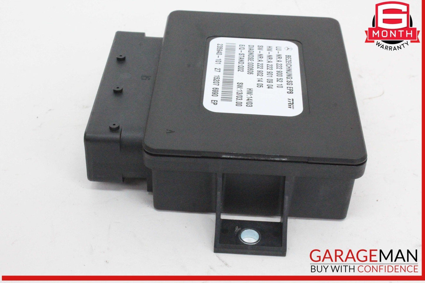 14-17 Mercedes W222 S550 Electronic Parking Brake Control Module Unit OEM
