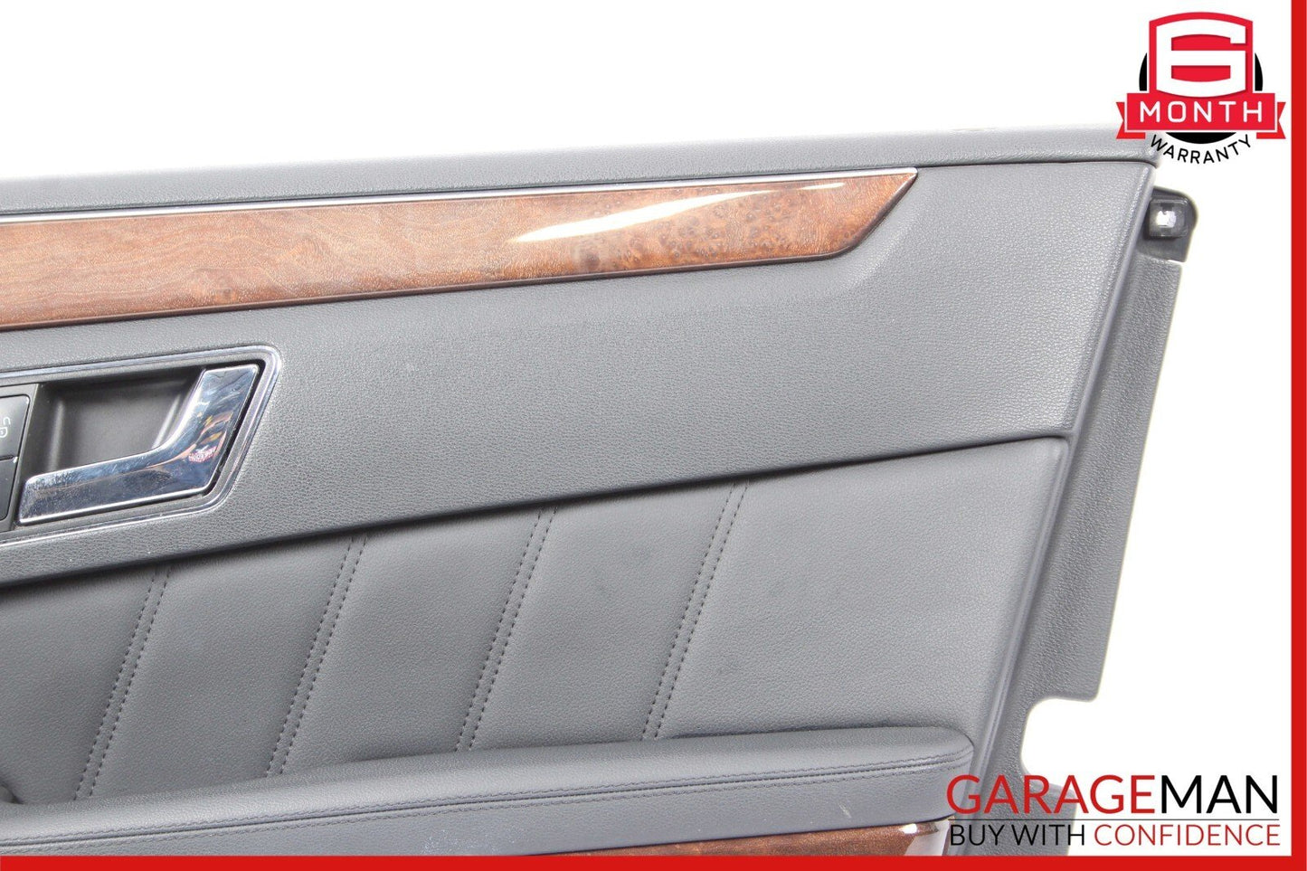 10-13 Mercedes W212 E350 E400 Front Right Interior Door Panel Assembly Black