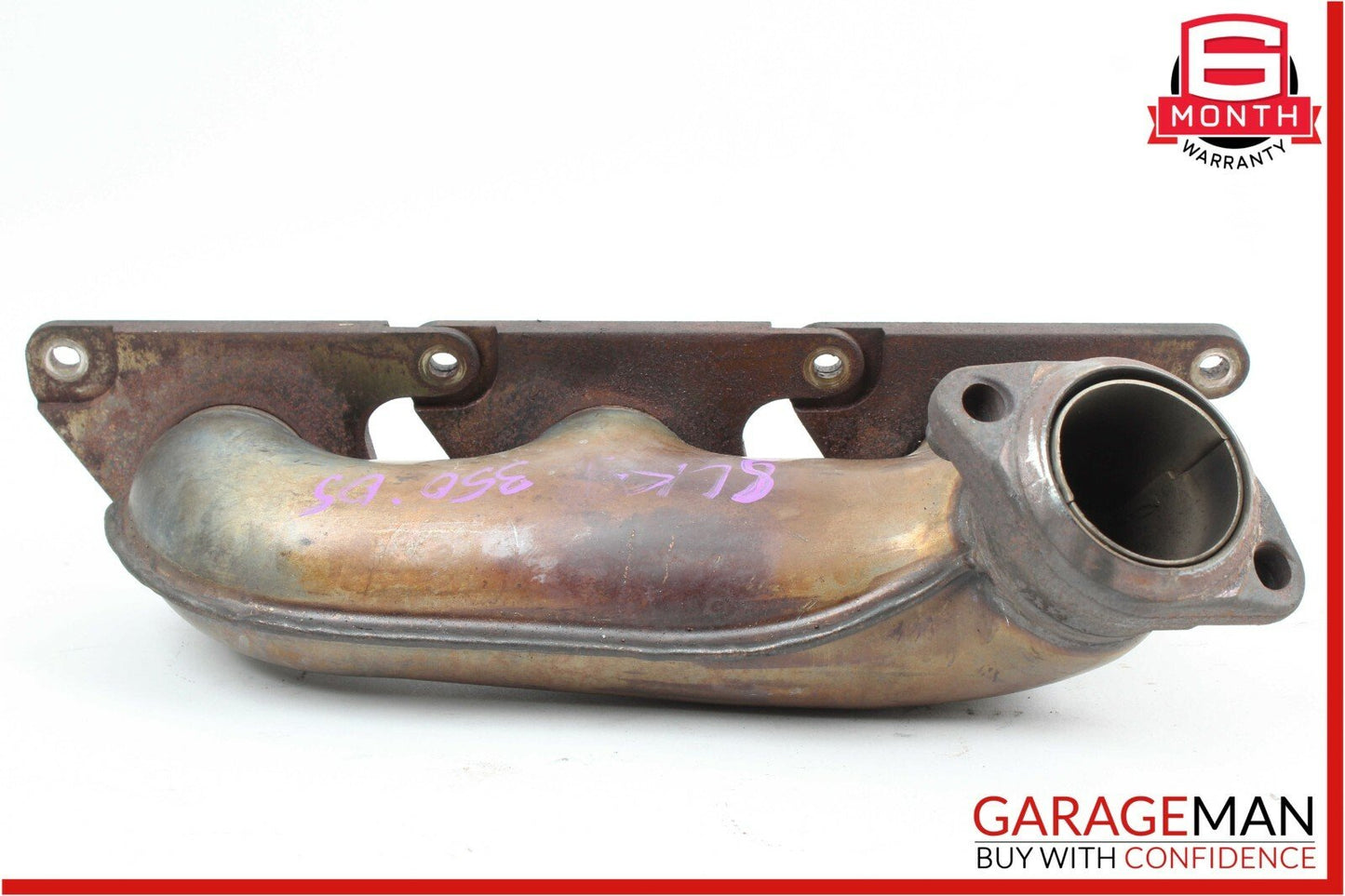 05-11 Mercedes R171 SLK350 Right Passenger Side Exhaust Manifold Heater Pipe OEM