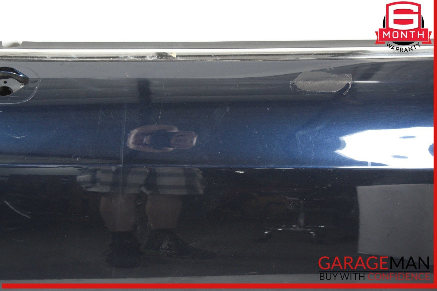 03-09 Bentley Continental GT GTC Left Side Door Shell Frame Panel Blue OEM