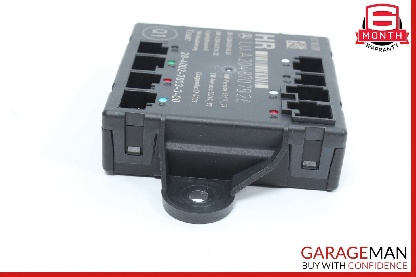 08-18 Mercedes W204 C300 Rear Right Side Door Control Module OEM