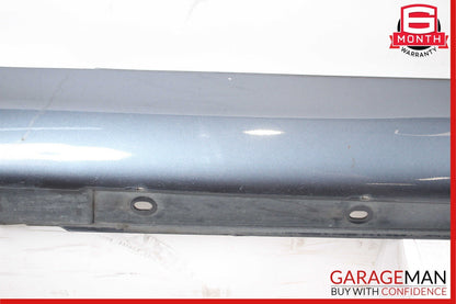06-09 Mercedes W209 CLK350 CLK550 Base Right Rocker Molding Side Skirt Blue