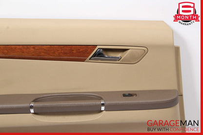 06-10 Mercedes W251 R500 Rear Left Driver Side Interior Door Panel OEM