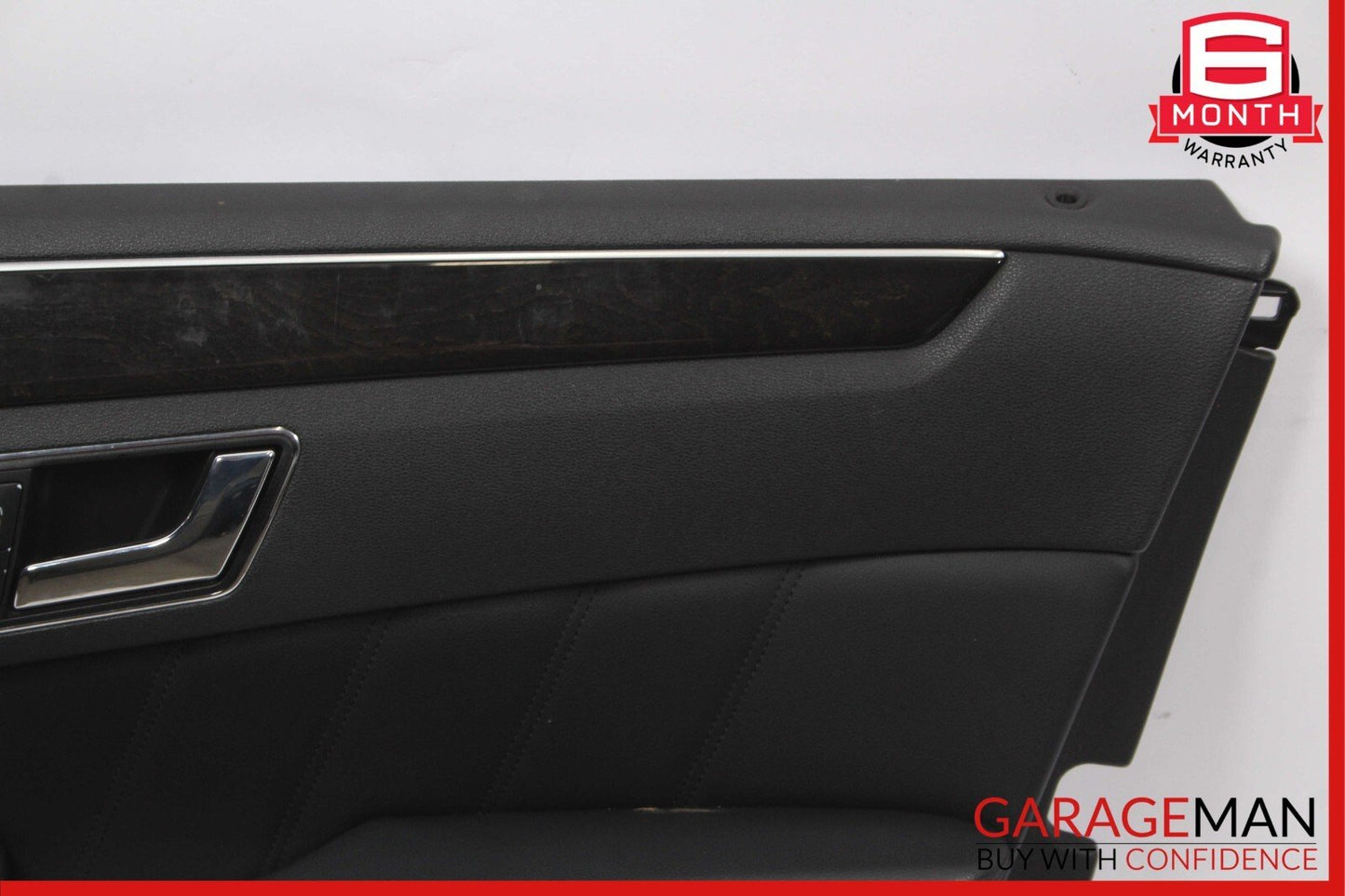 10-13 Mercedes W212 E350 E300 Front Right Side Interior Door Panel Trim Black
