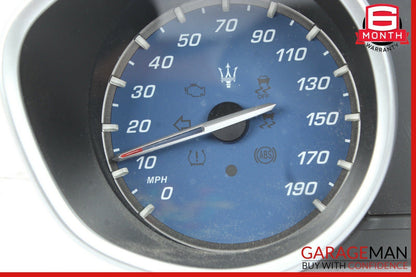 14-17 Maserati Ghibli S Speedometer Odometer Instrument Cluster Gauge OEM