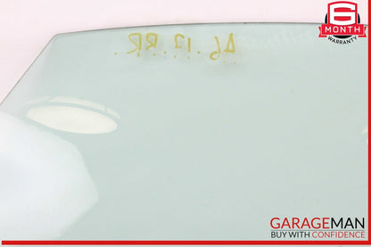 12-18 Audi A6 S6 Rear Right Passenger Side Door Window Glass OEM