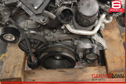12-16 Mercedes W204 C350 3.5L V6 RWD Engine Motor Block Assembly OEM