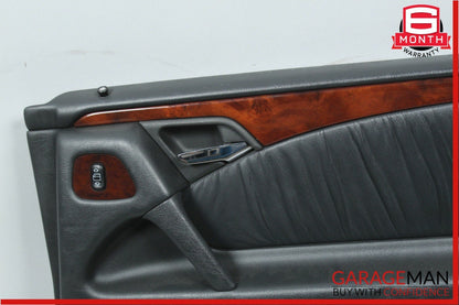 96-02 Mercedes W210 E320 Rear Right Passenger Side Interior Door Panel OEM