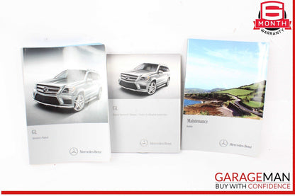 2014 Mercedes X166 GL450 Owners Owner's Operator Manual w/ Case OEM