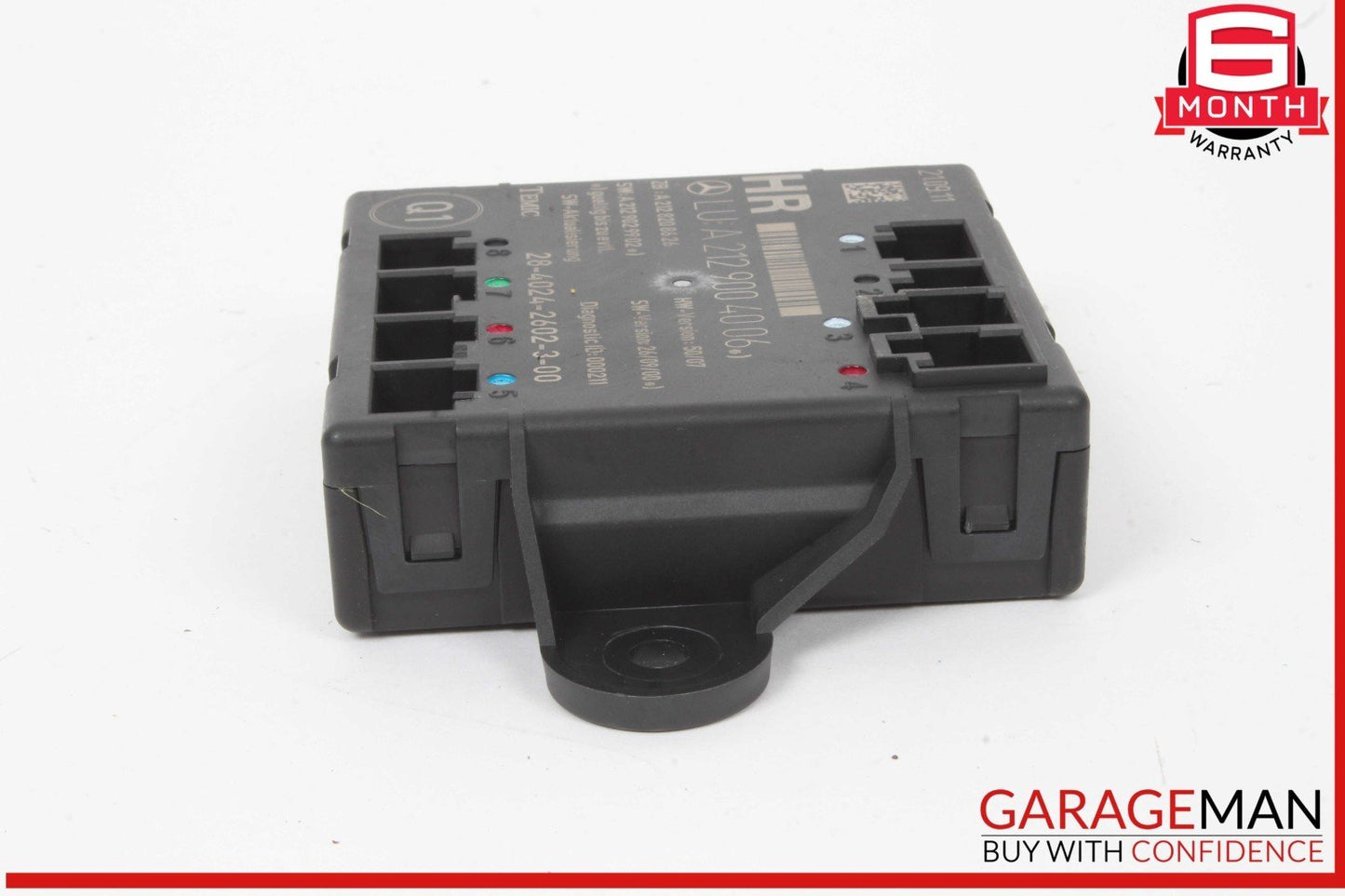 08-18 Mercedes W204 C250 E350 Rear Right Side Door Control Module 2129004006 OEM
