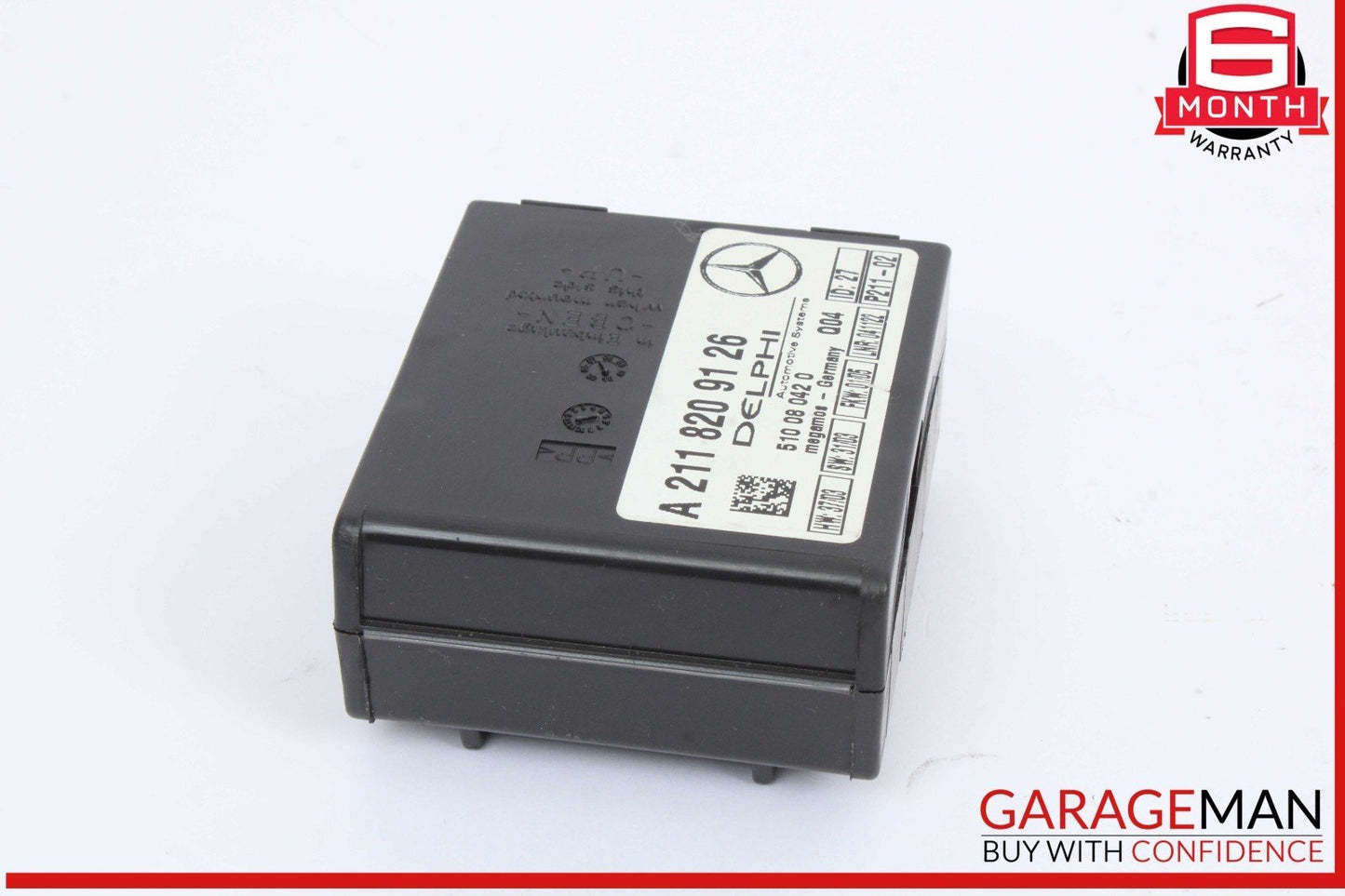 00-12 Mercedes W220 S430 SLK280 C230 E320 Anti Theft Alarm Module 2118209126 OEM