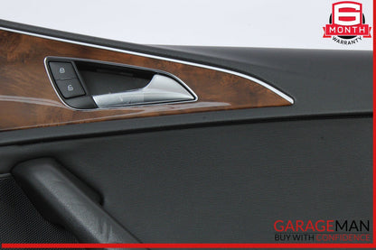 12-18 Audi A6 S6 Front Right Passenger Side Interior Door Panel 4G1867022 OEM