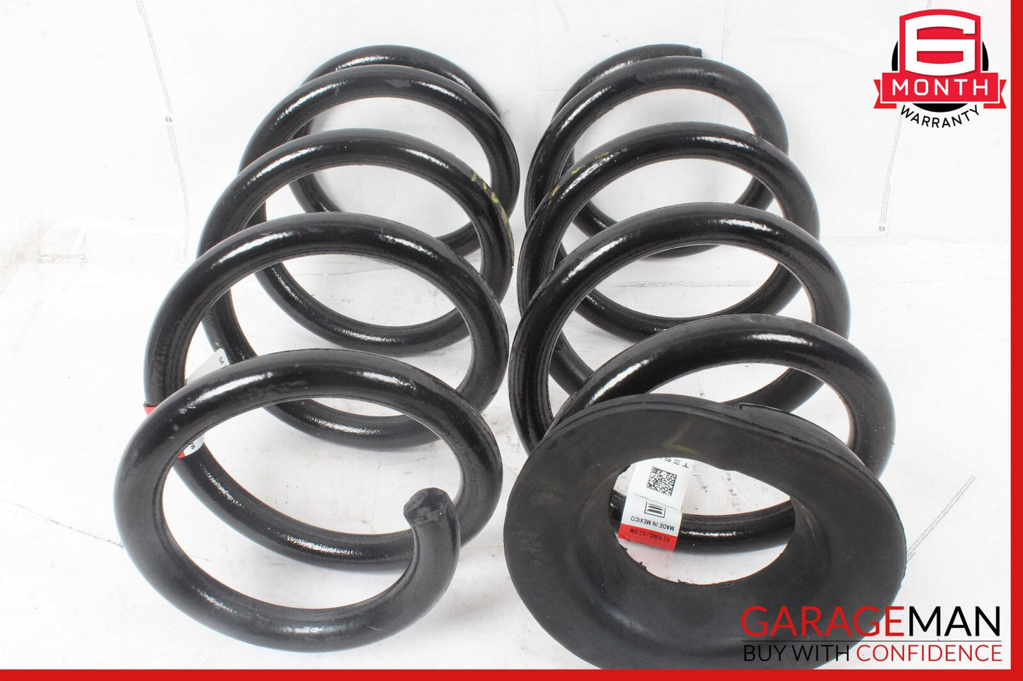 17-23 Tesla Model 3 Rear Shock Strut Coil Spring Set of 2 OEM